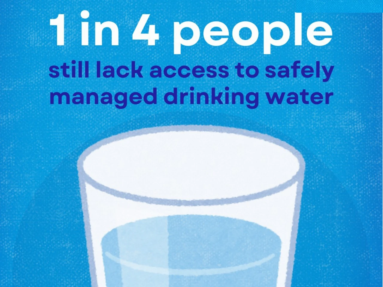 The image represents lack of water