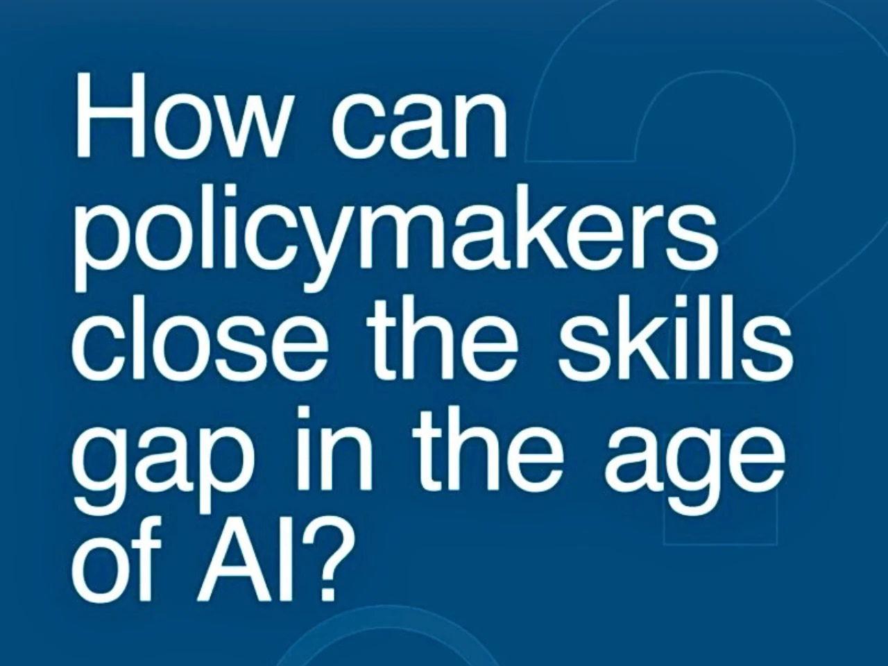 The image represents the question on youth job gap