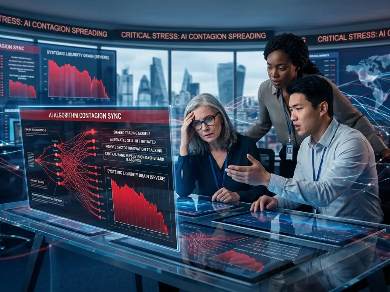 Algorithmic Contagion' as AI Speeds Up Financial Crises