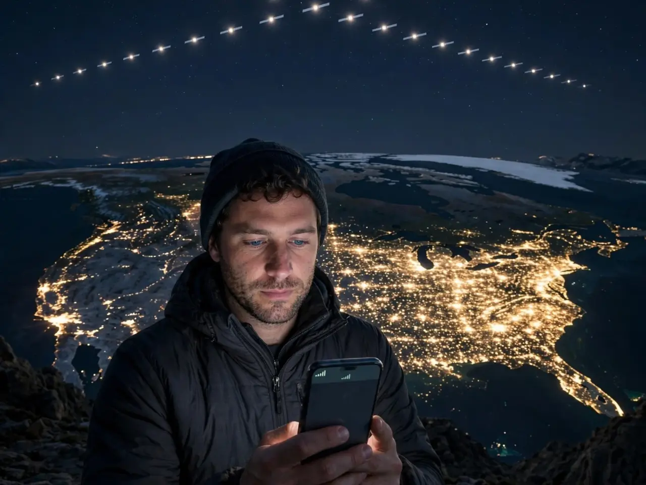 SpaceX Starlink acquires nationwide low band spectrum license to become major US mobile carrier high speed mobile broadband Gen2 constellation