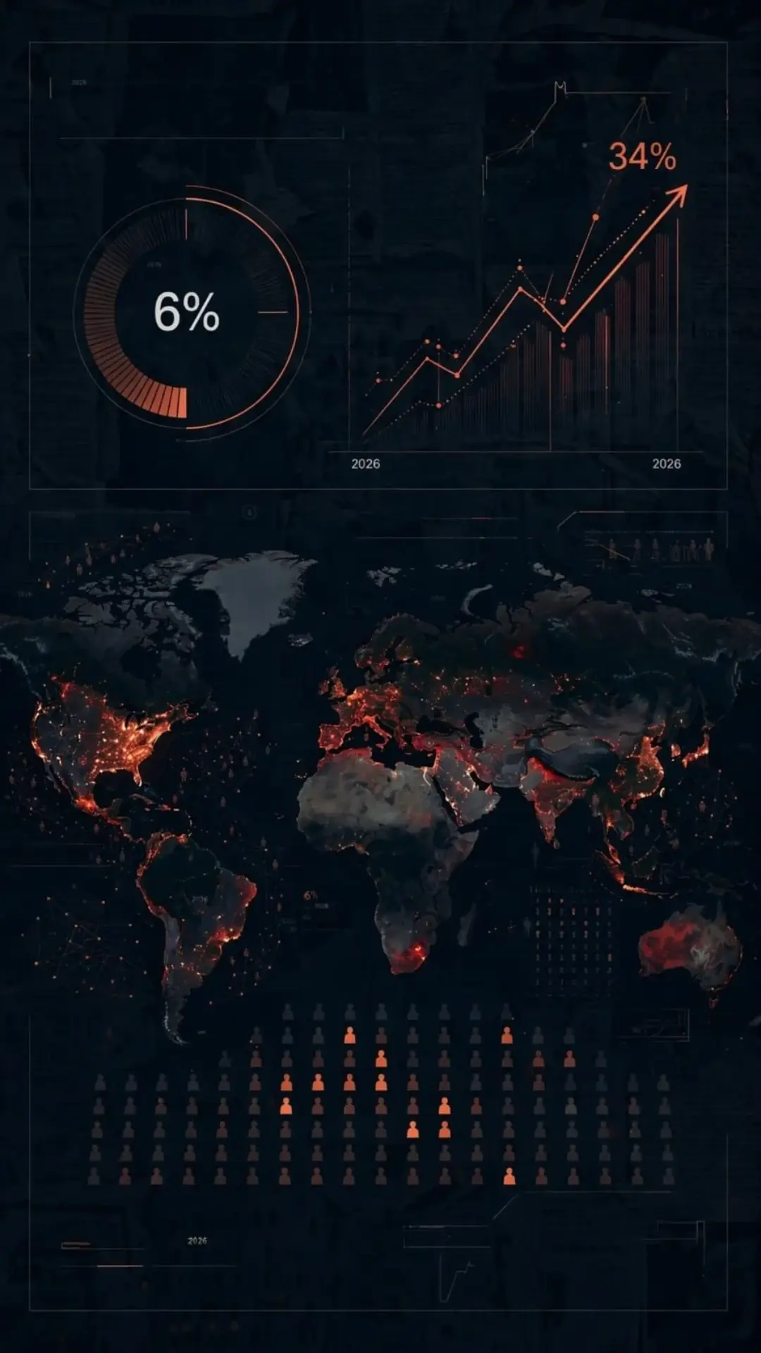 Global drug use hits historic high 2026 World Drug Report shows 6 percent of population aged 15 to 64 uses illicit drugs up 34 percent in a decade infographic with world map